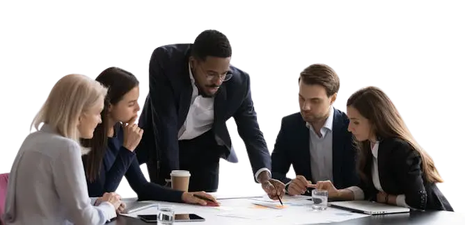 A group meeting to improve brands quality